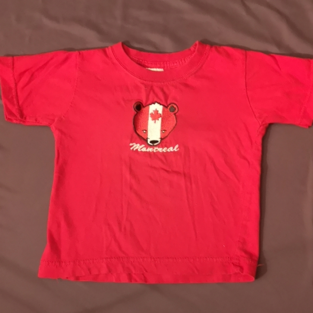 ❤️ MONTREAL Sz2 Tee Shirt - Picture 2 of 3